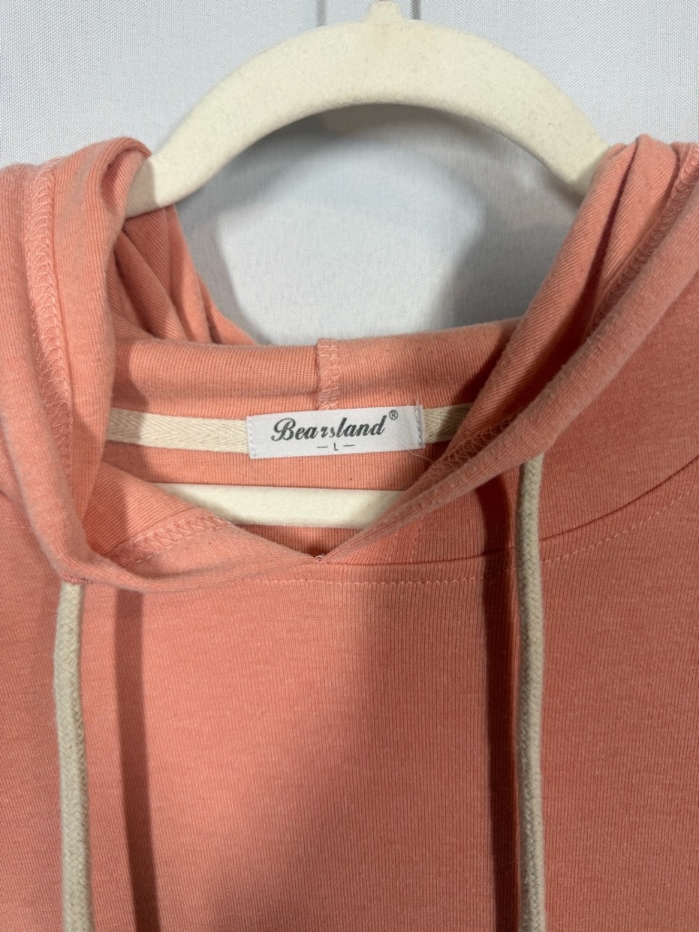 Bearsland | Nursing Hidden Zippers Hoodie Pink Gray Women's Size Large - Picture 9 of 15